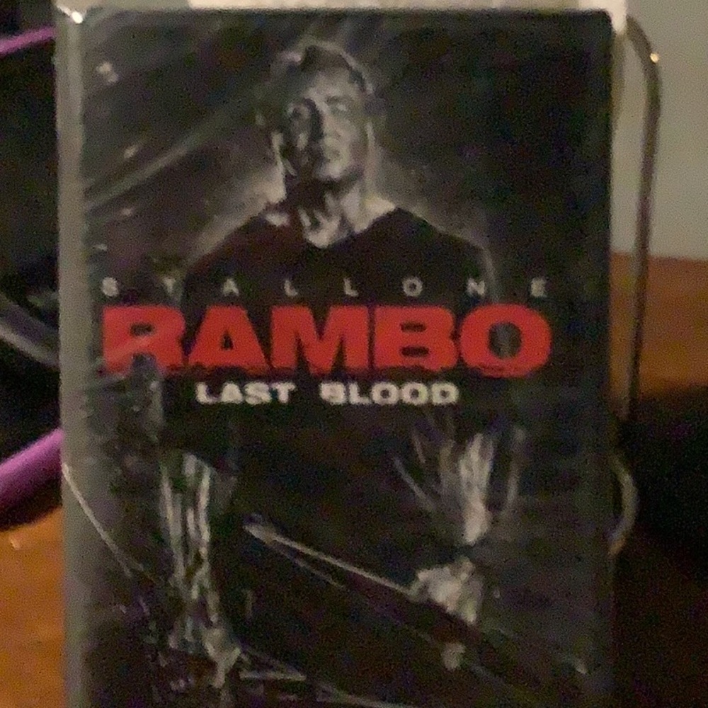 Rambo last blood.  DVD